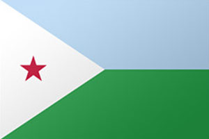 اعلام الدول العربية - علم جيبوتي