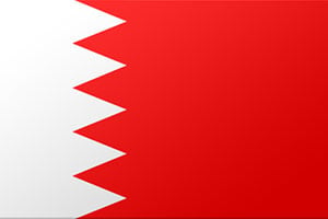 اعلام الدول العربية - علم البحرين