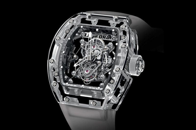 أغلى ساعات العالم - أغلى الساعات في العالم - Richard Mille Tourbillon RM 56-02 Sapphire