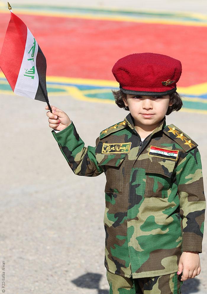 الملابس العسكرية في بغداد تنتشر وتثير رعب الأهالي - صورة 1