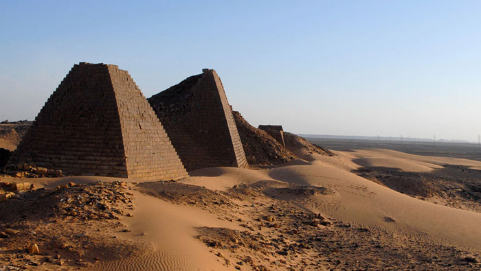 الحضارة النوبية في السودان - محاولات إنقاذ آثار الحضارة النوبية - اهرامات