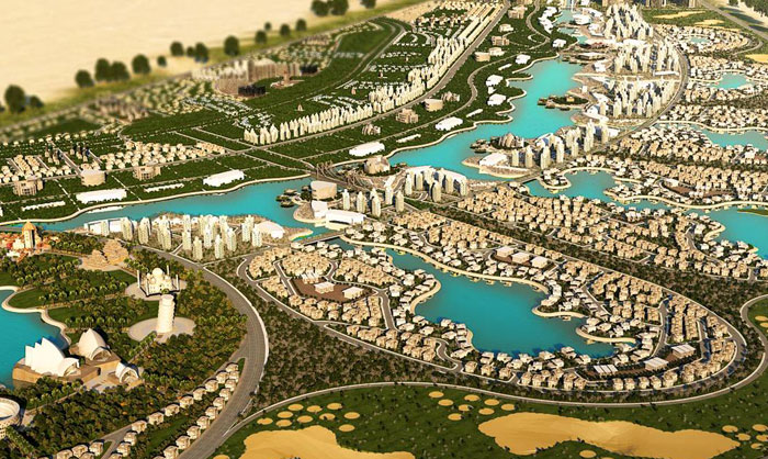مشاريع اقتصادية ضخمة قيد الإنجاز في العالم العربي - مشروع واحة أكتوبر