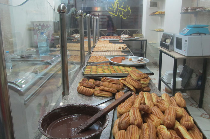 مطاعم السوريين في مصر - حلويات-شرقية-سورية