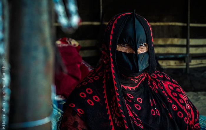 البرقع - امرأة غجرية في عمان