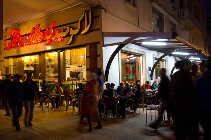 مقاهي المغرب - أبرز مقاهي الرباط - مقهى لاكوميدي